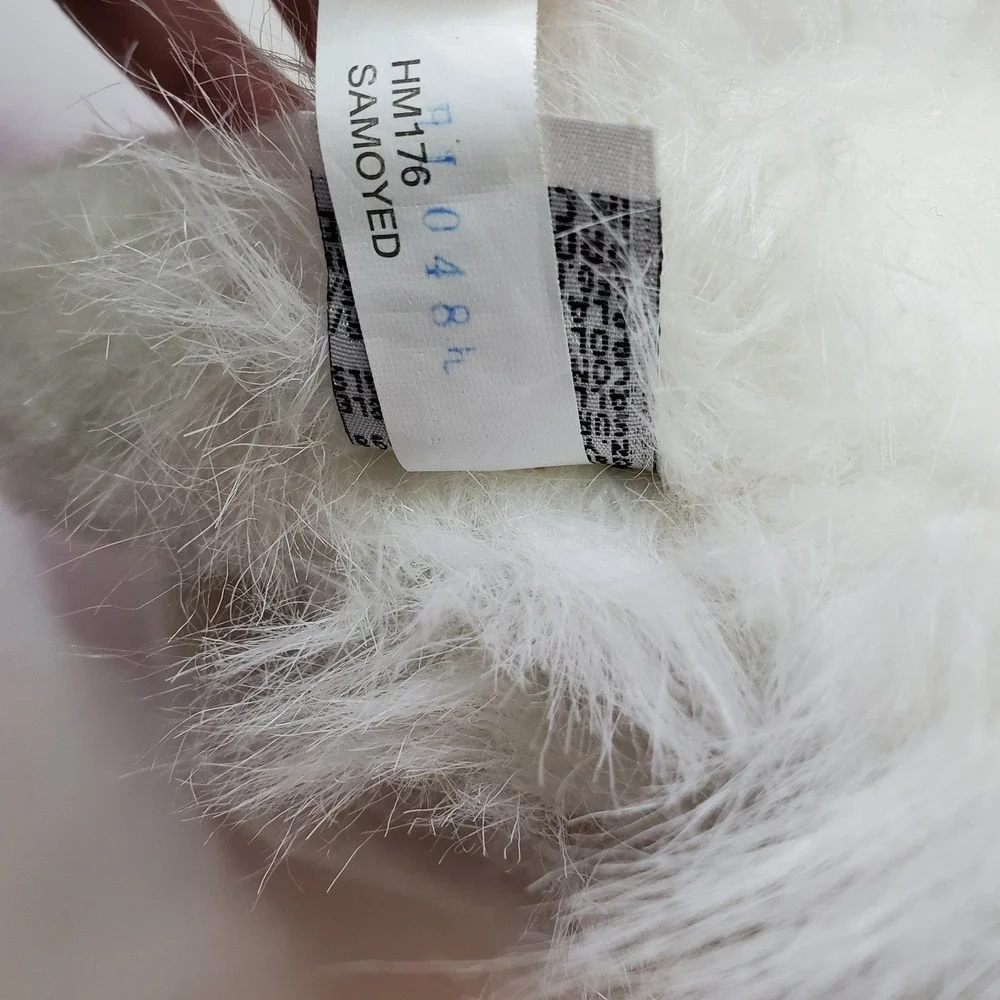 Ganz Webkinz White Samoyed Dog HM176‎ Plush Stuffed Animal 8